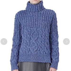 Cozy Cable Knit Turtleneck Sweater